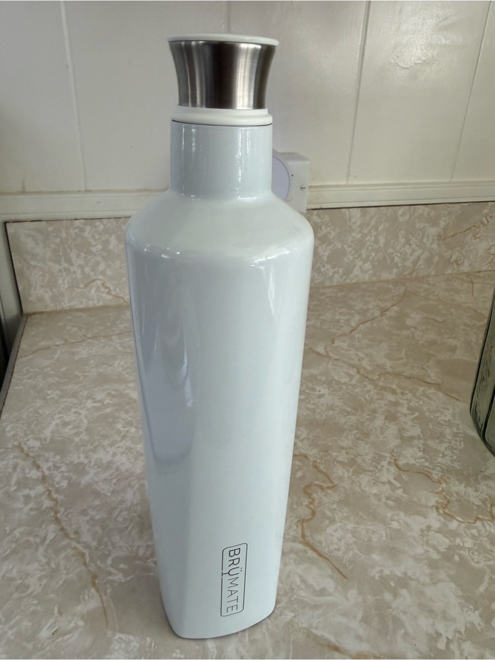 BRUMATE NEW White Insulated Water Bottle - Sleek Home Dining Bottle